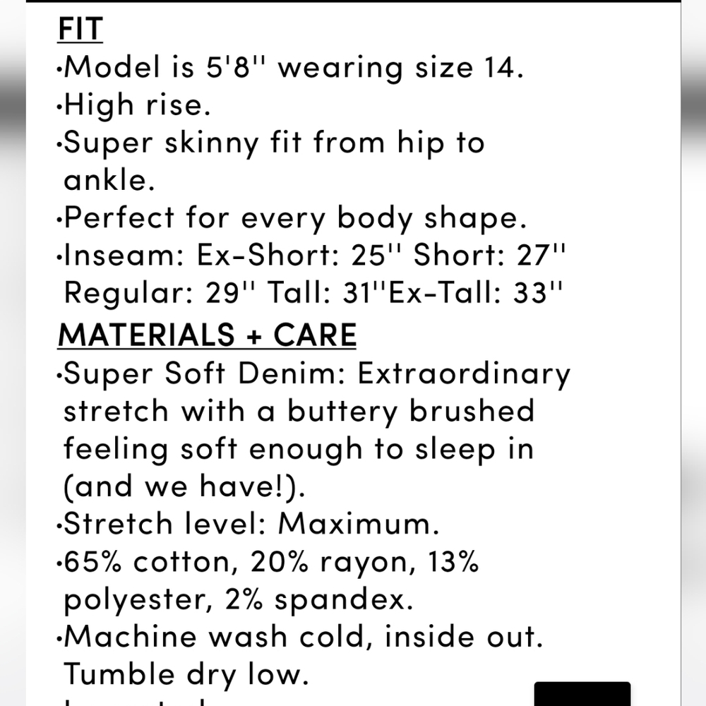 Torrid High Rise Jegging - Picture 5 of 8